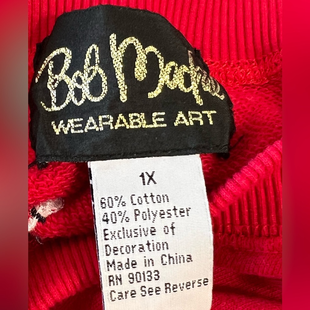Bob Mackie 1x Euc Vintage Whimsical Carousel Wear… - image 8